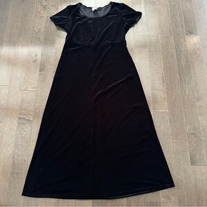 Vintage 90's Velvet Rabbit Rabbit Rabbit Witchy Whimsigoth Babydoll Maxi‎ 12P